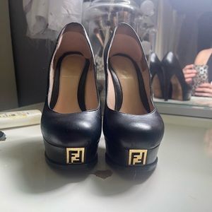 Fendi Black 👠 High Heels